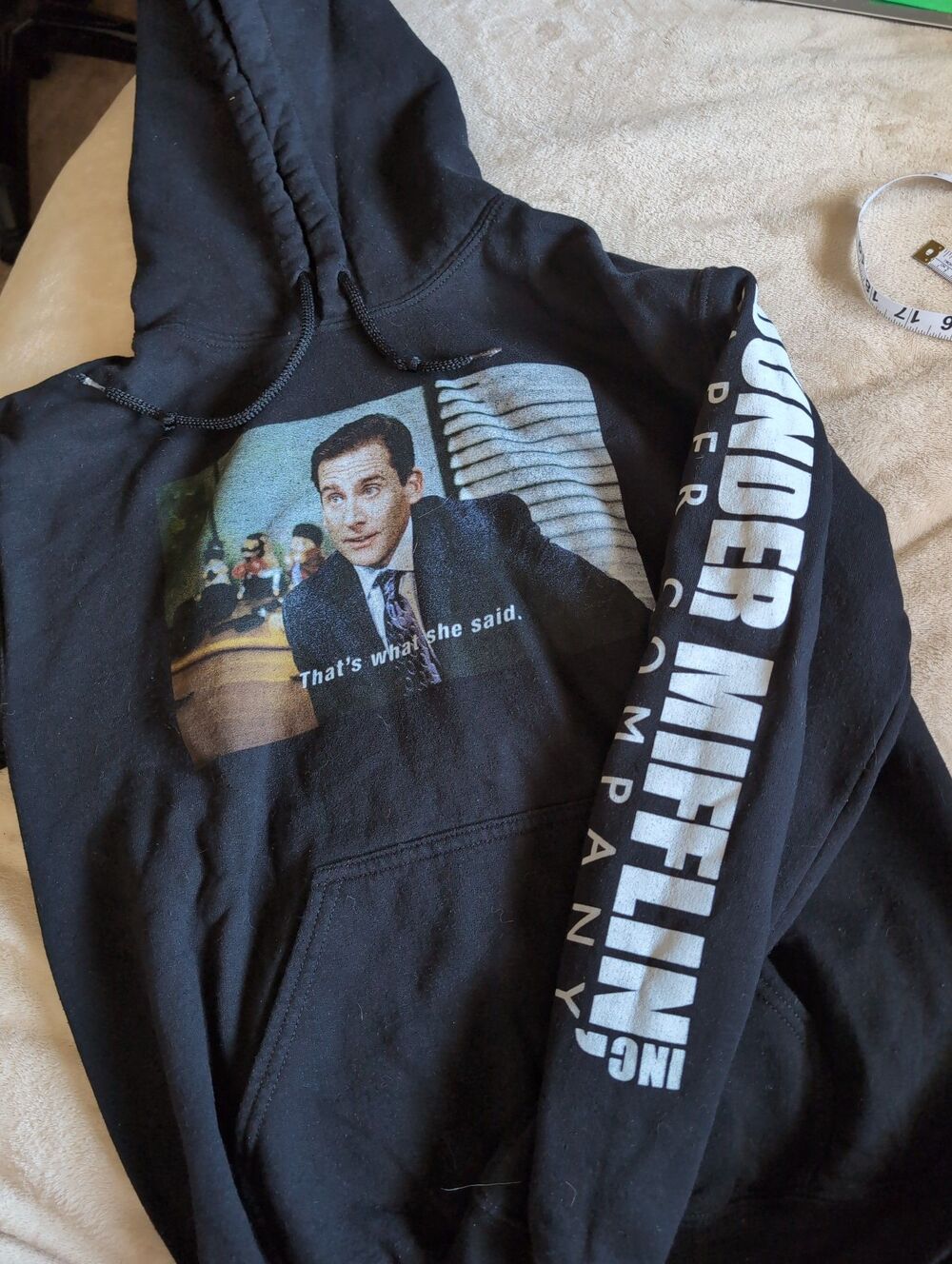 The office dunder Mifflin Inc paper company size small sweatshirt